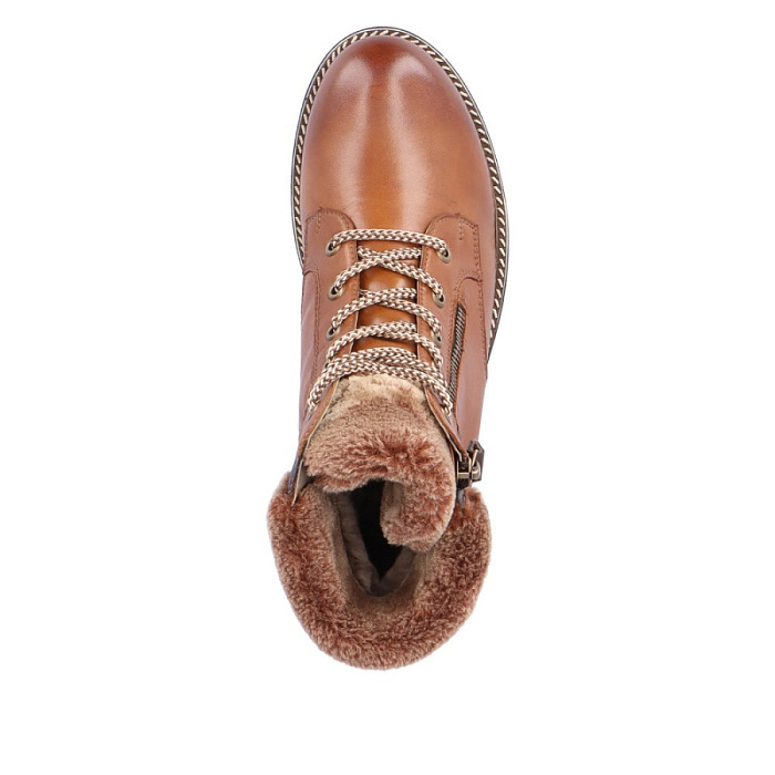 Женские ботинки basic REMONTE коричневые, артикул D8463-25