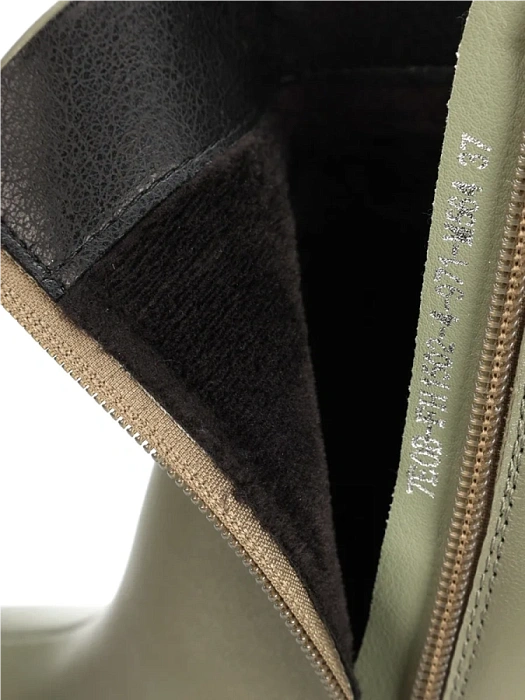 Женские ботильоны FEDERICA RODARI зеленые, артикул 7EOB-FH1502-4-971-M564