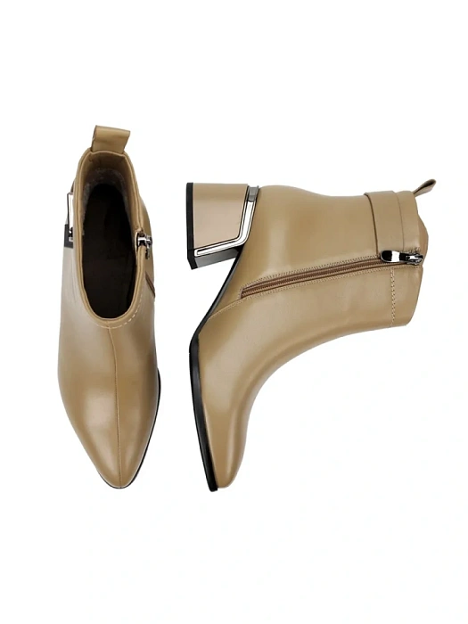 Женские ботильоны FEDERICA RODARI хаки, артикул 15E-A4037L-1