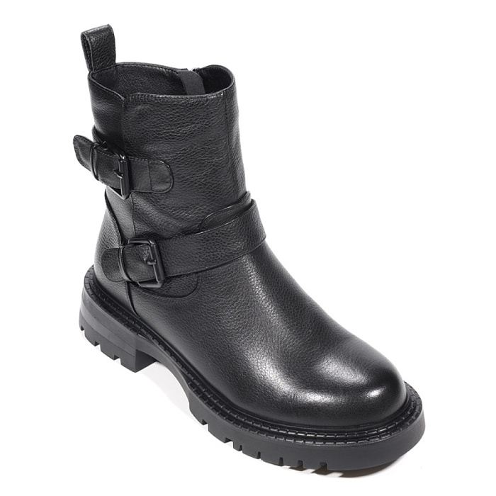 Женские ботинки basic FEDERICA RODARI черные, артикул 38EOB-573-C5J