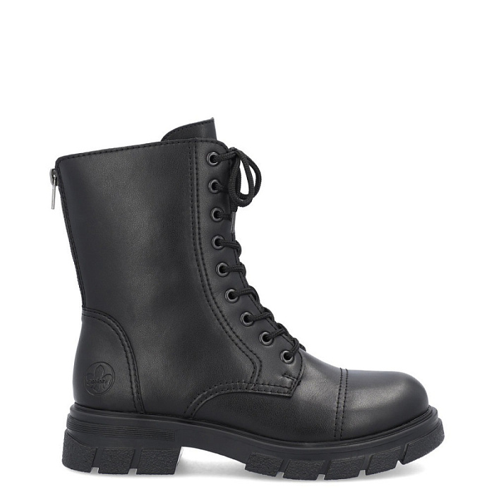 Женские берцы RIEKER черные, артикул Z9107-00