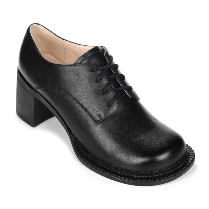 Женские туфли basic FEDERICA RODARI черные, артикул 38E-TS87-B67D1