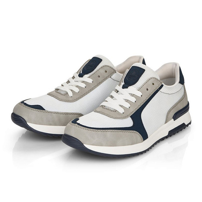 Мужские кроссовки RIEKER белые, артикул 16149-40