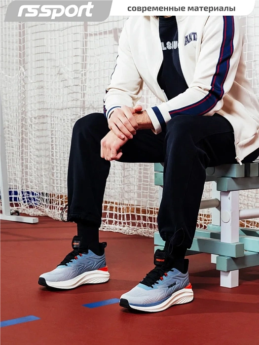 Мужские кроссовки RS SPORT серые, артикул 1855928_grey/M