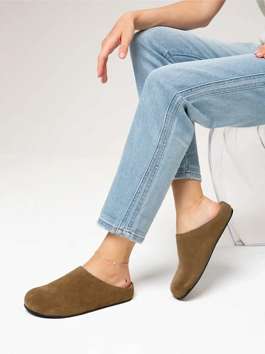 Женские пантолеты SOFIA-ALEXANDRA хаки, артикул LT608-79-1MM-H