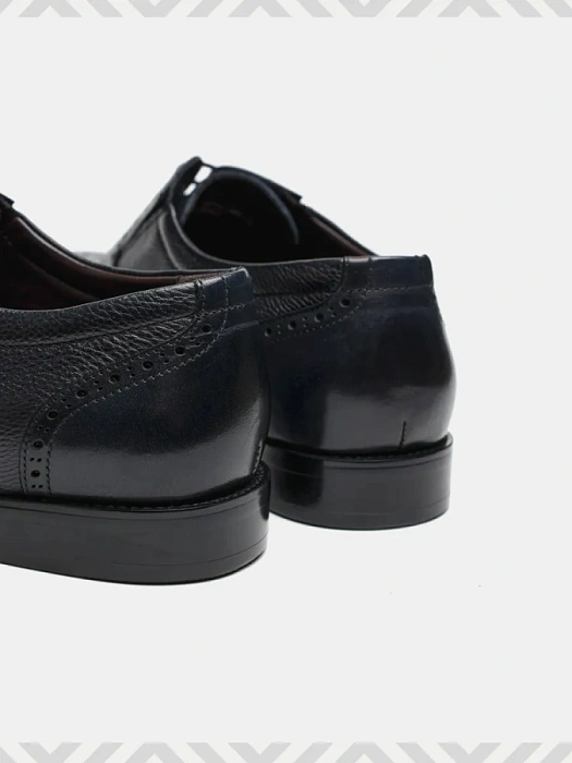 Мужские броги BRUNO RENZONI  синие, артикул YS397A-H09C-NP-1