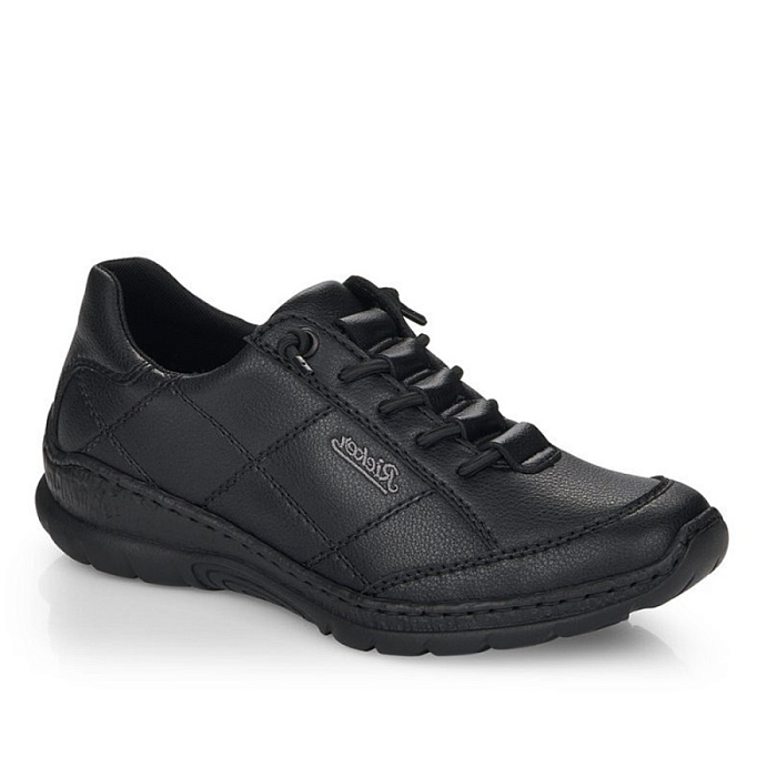 Женские кроссовки RIEKER черные, артикул N4268-00