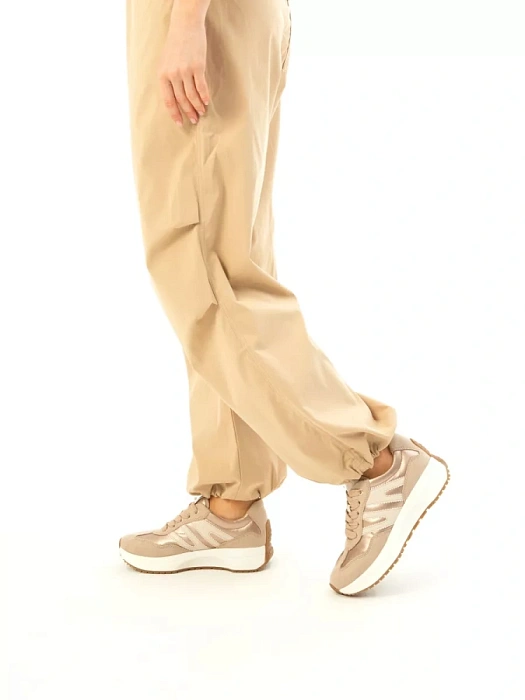 Женские кроссовки MARCO TOZZI бежевые, артикул 2-23748-42-435