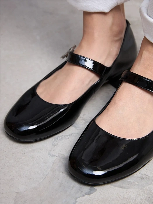 Женские туфли SOFIA-ALEXANDRA черные, артикул 38E-HF1302-25W