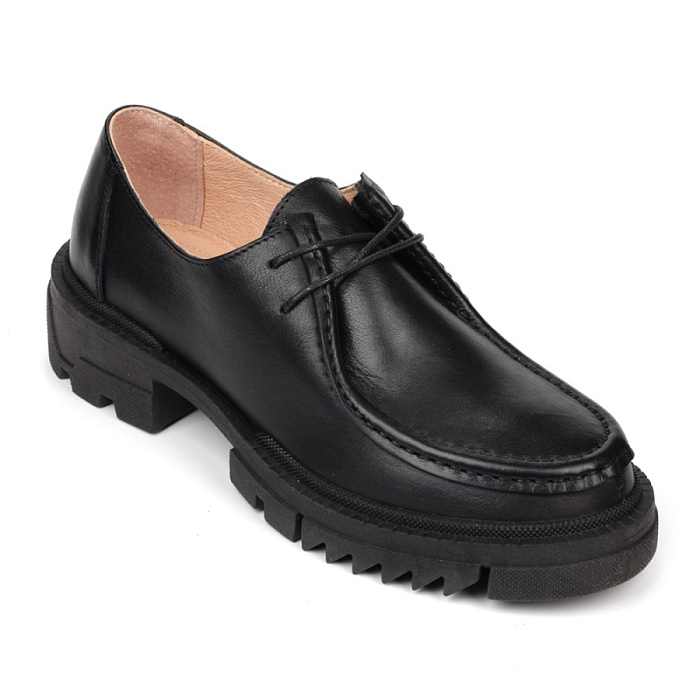Женские туфли basic Donna Daniella  черные, артикул 3050-27320-27010-1-1