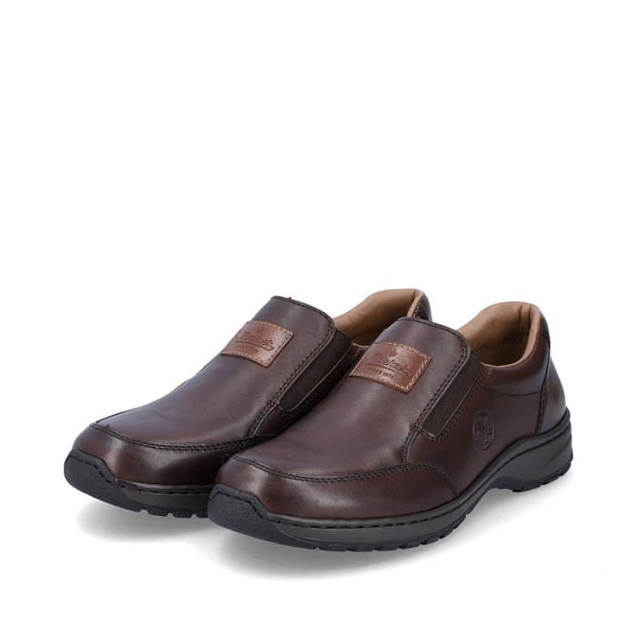Мужские туфли RIEKER коричневые, артикул 03354-29
