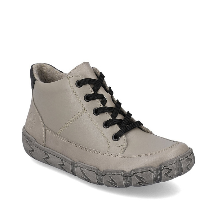 Женские ботинки basic RIEKER бежевые, артикул L0301-64