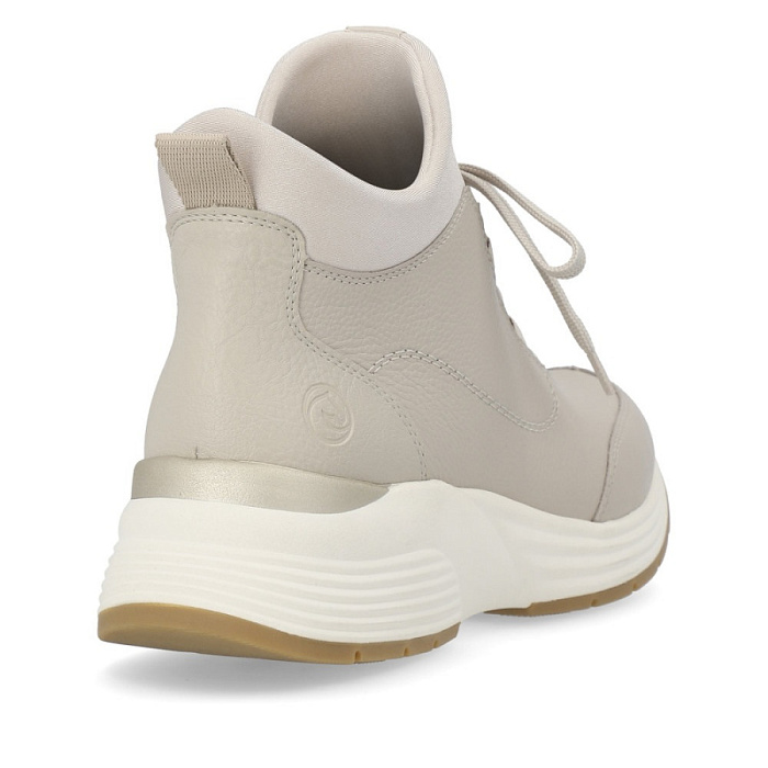 Женские ботинки basic REMONTE бежевые, артикул D6679-60