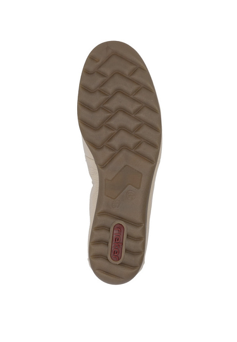 Женские мокасины RIEKER бежевые, артикул L9354-60