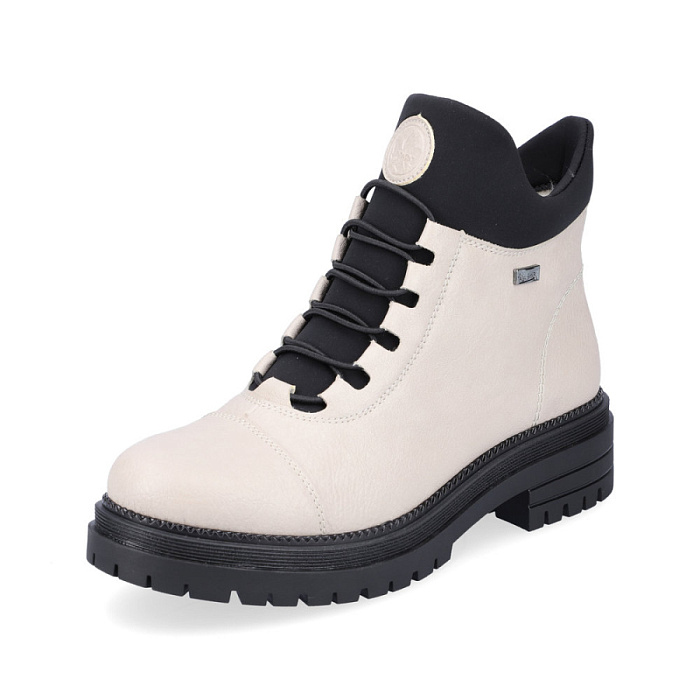 Женские ботинки RIEKER бежевые, артикул Y3163-60