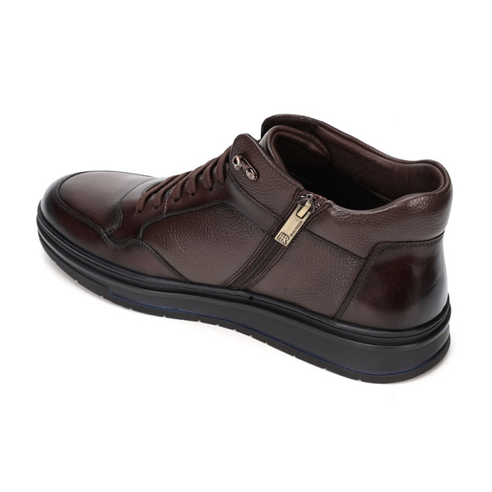 Мужские ботинки basic BRUNO RENZONI  коричневые, артикул YS972X-K13B-R