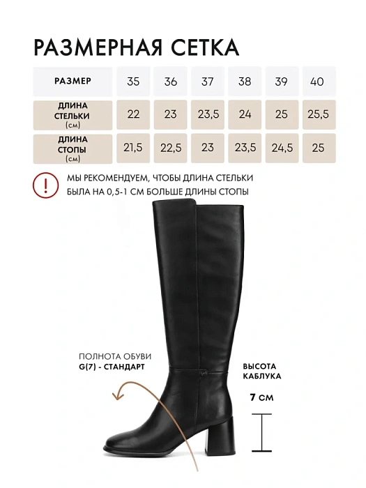 Женские сапоги basic FEDERICA RODARI черные, артикул 4E-1149-906