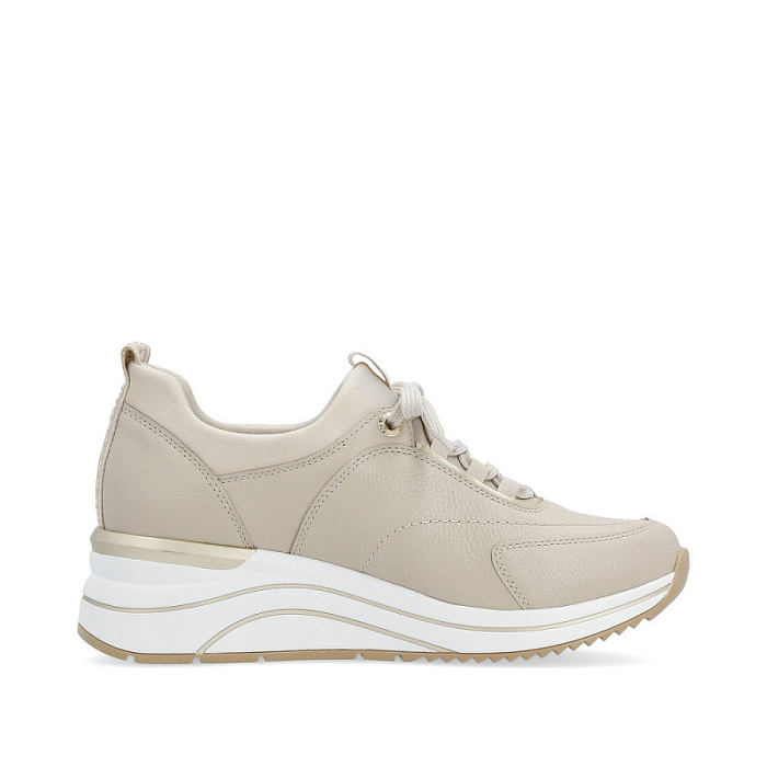 Женские кроссовки REMONTE бежевые, артикул D0T05-60
