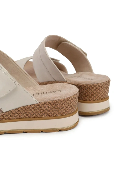 Женские сабо CAPRICE бежевые, артикул 9-27250-42-125