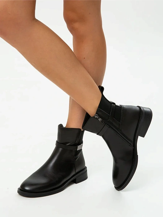 Женские ботинки SOFIA-ALEXANDRA черные, артикул SA18612-WT/8