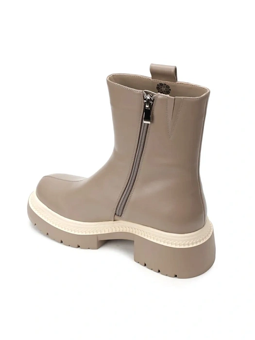 Женские ботинки basic FEDERICA RODARI серые, артикул 4E-1124-502