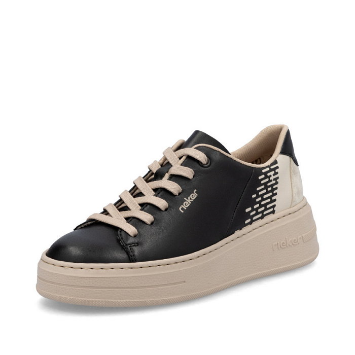 Женские кеды RIEKER черные, артикул N5402-00