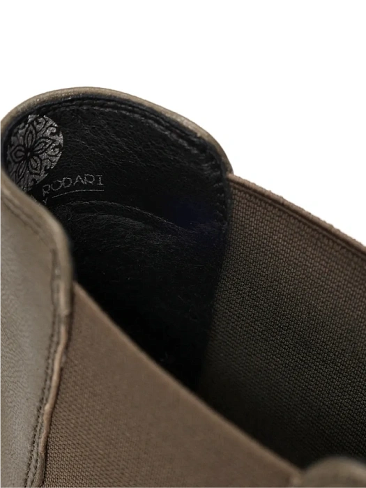 Женские челси FEDERICA RODARI зеленые, артикул 7E-3C520-303