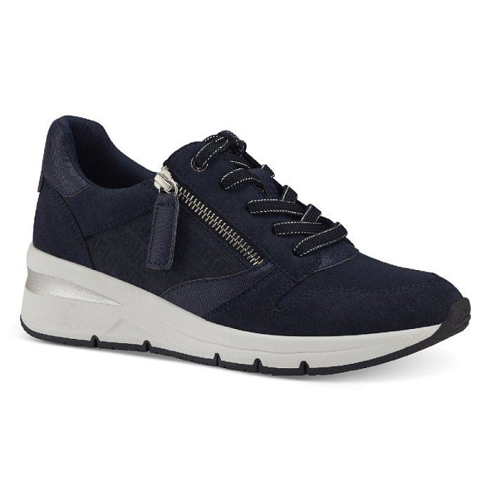 Женские кроссовки TAMARIS синие, артикул 1-1-23702-20-890