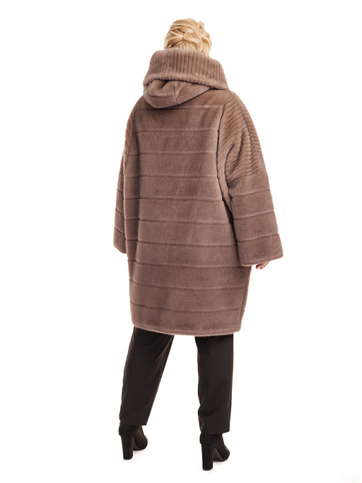 Шуба , артикул 7388/100/39_mocha