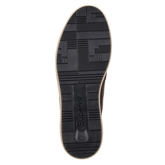 Мужские ботинки basic BRUNO RENZONI  коричневые, артикул 2429-0.38-1405