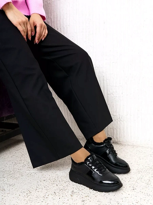 Женские кеды CAPRICE черные, артикул 9-23704-41-019