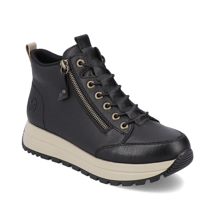 Женские ботинки basic RIEKER черные, артикул N4050-00