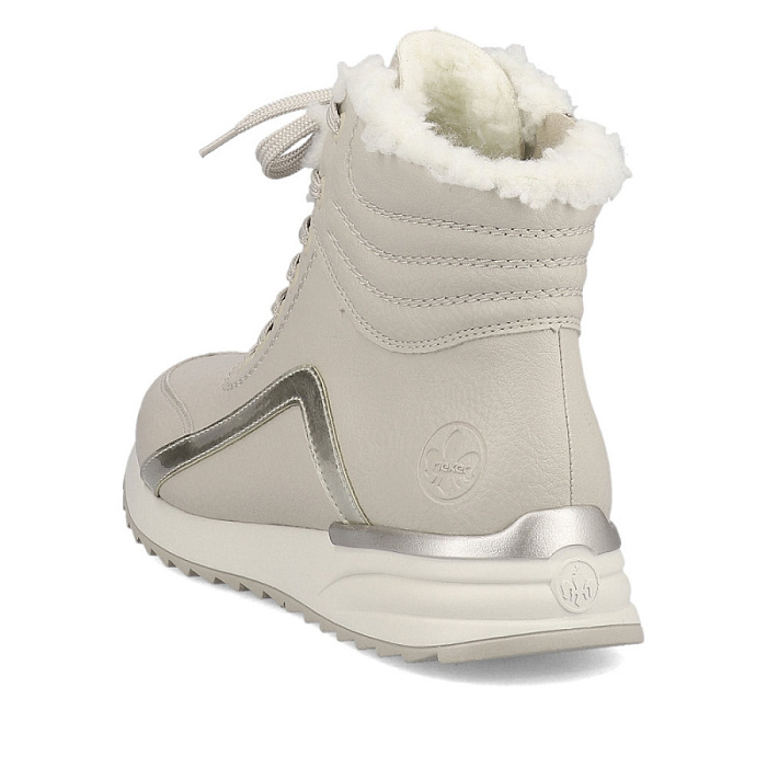 Женские ботинки RIEKER бежевые, артикул X8004-60