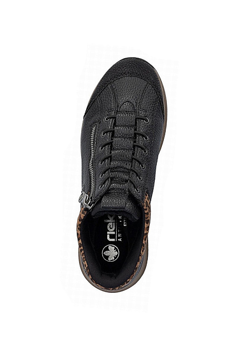 Женские кроссовки RIEKER черные, артикул N1457-00