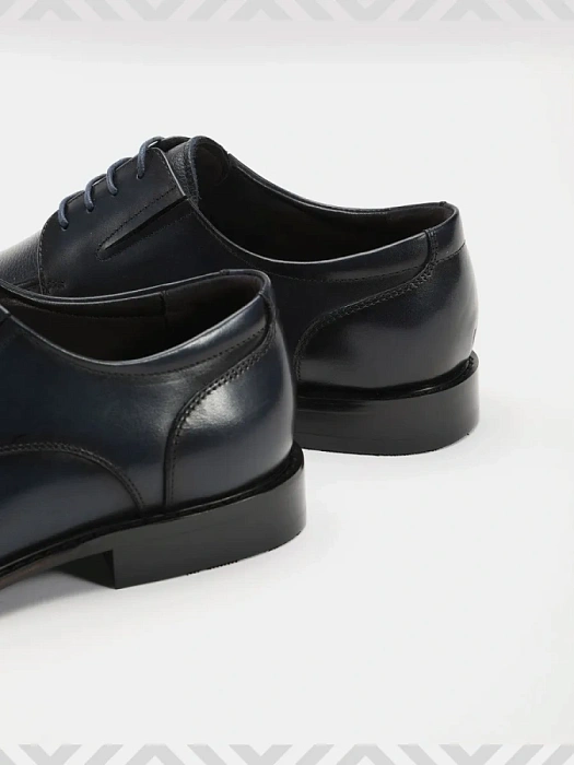 Мужские дерби BRUNO RENZONI  синие, артикул YS509A-K54C-NP