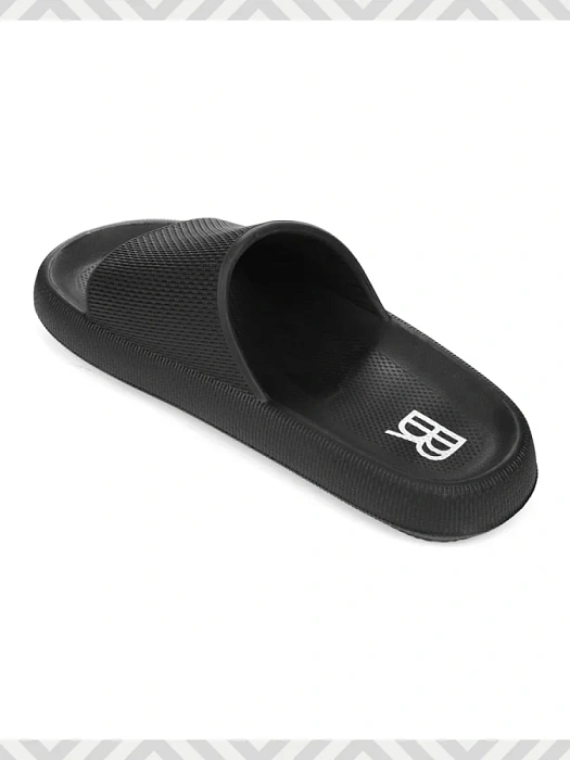 Мужские сабо BRUNO RENZONI  черные, артикул 437267/01-01BR