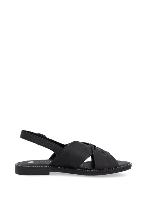 Женские сандалии REMONTE черные, артикул D3674-00