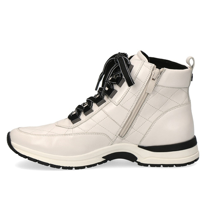 Женские ботинки basic CAPRICE белые, артикул 9-9-25256-29-410
