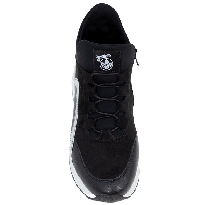 Женские ботинки basic RIEKER черные, артикул X8083-00