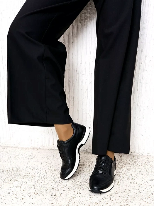 Женские кроссовки eObuv черные, артикул 9-73755-41-040