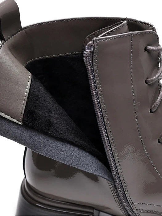 Женские ботинки FEDERICA RODARI серые, артикул 4E-3023-301