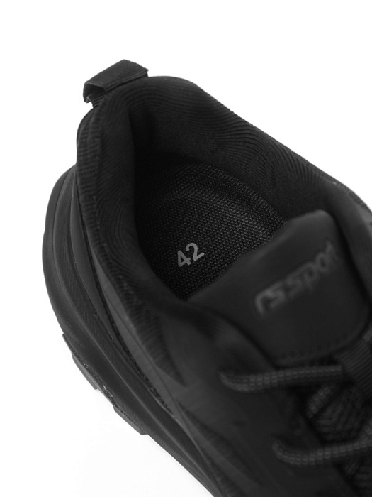 Мужские кроссовки RS SPORT черные, артикул LH232A86M-3/black/M