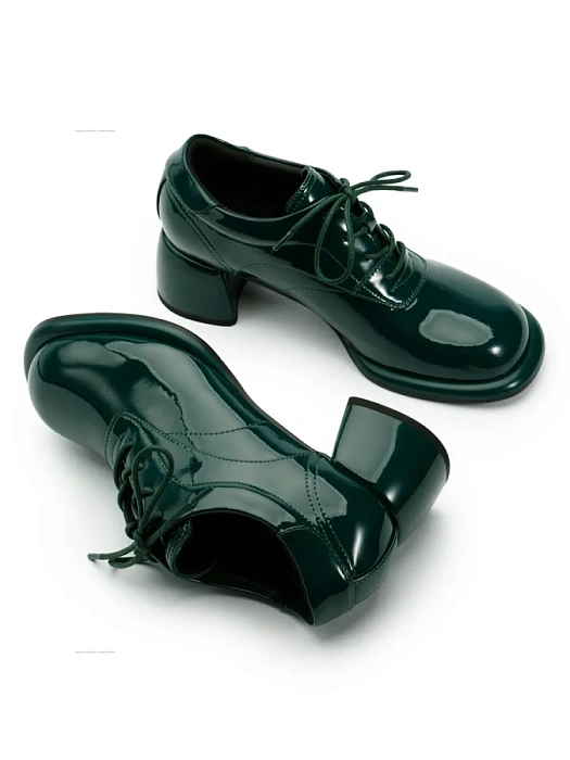 Женские туфли SOFIA-ALEXANDRA зеленые, артикул 17E-H809-CT-1