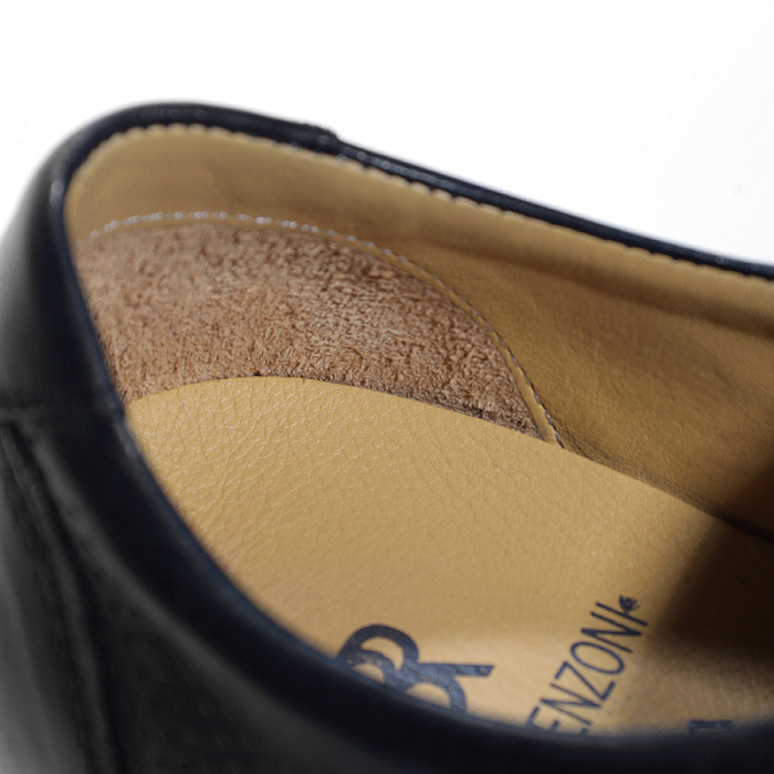 Мужские туфли basic BRUNO RENZONI  черные, артикул M198301