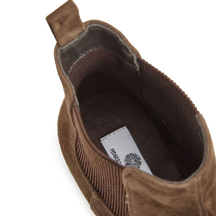 Женские челси FEDERICA RODARI коричневые, артикул 22BD155-601R