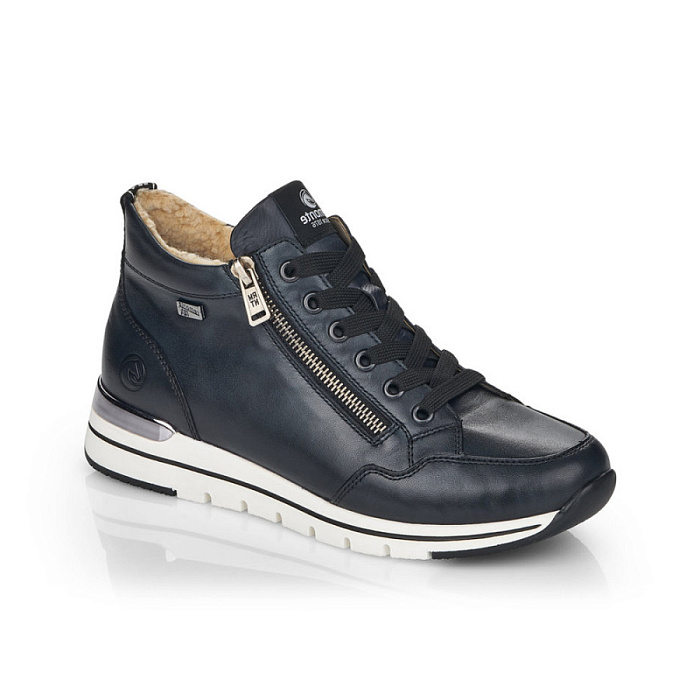 Женские ботинки REMONTE синие, артикул R6770-14