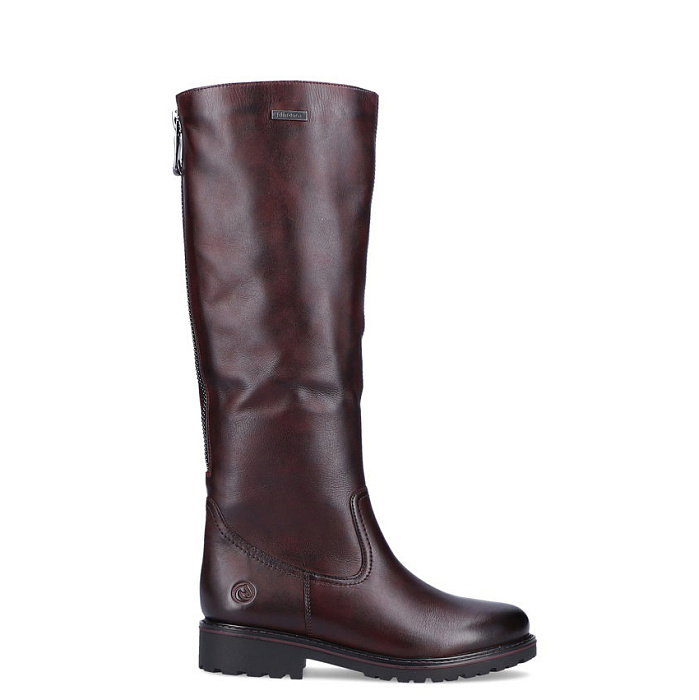 Женские сапоги REMONTE бордовые, артикул R6576-35