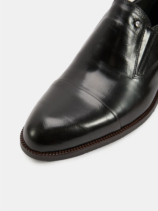 Мужские туфли BRUNO RENZONI  черные, артикул J3032-10-A33