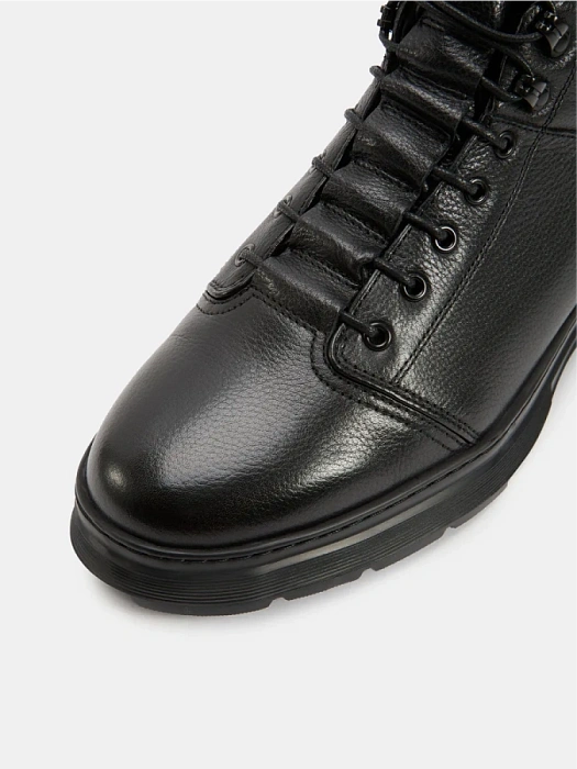 Мужские ботинки BRUNO RENZONI  черные, артикул 817X-129Z-TA29