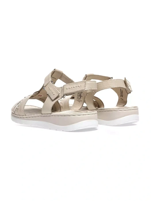 Женские сандалии CAPRICE бежевые, артикул 9-28750-42-118